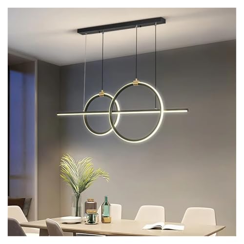 Lustre moderne art en fer KZTHGNS à éclairage linéaire LED pour décoration de luxe
