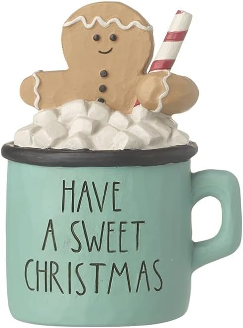 Heaven Sends Have A Sweet Christmas Gingerbread Hot Chocolate Decoration