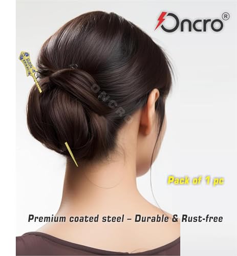 Image of Pack of 1pc AKAAL Punjabi design Sikh baaj baaz salai Hair Pin Needle stick silai for Religious Sardar ji Dumala Dastar Parna Turban Pagri Pag Patka 5ks Men Boys Women Girls alloy steel 7 inch