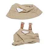 [ENSEMBLE DE TENUE DE POUPÉE EXQUIS] Améliorez le style de votre poupée avec cet ensemble de vêtements méticuleusement confectionné en tissu polyester de haute qualité, ajoutant du charme et de l'élégance à votre poupée de collection.