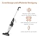 Amazon Basics Stielstaubsauger, 2-in-1-Gerät mit Kabel, ECO-Motor, HEPA-Filter, geringes Gewicht, Schwarz