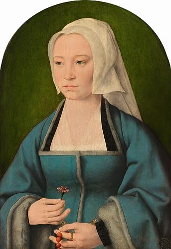 Image sur toile Margaretha Boghe Joos Van Cleve affiche impression d'art tableau 60x90cm