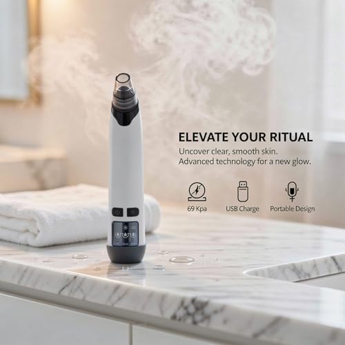 Extracteur de points noirs électrique chauffant et rechargeable USB
