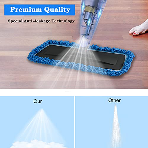 image for Spray Mop for Floor Cleaning with 3pcs Washable Pads - CLDREAM 800 ml 
