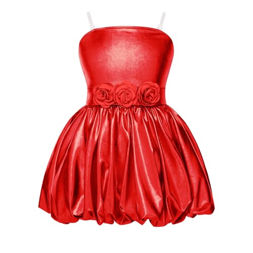 Robe en métallique brillant pour filles idéale pour un anniversaire féerique