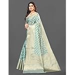 C-J-Enterprise-Womens-Banarasi-Organza-Silk-Saree-Pure-Kanjivaram-Silk-Saree-With-Blouse-Piece-paithani-Organza-TempleMor