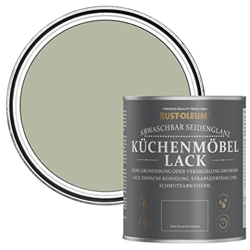 Rust-Oleum abwaschbare Küchenschrankfarbe in braun mit Seidenglanz Finish - Treibholz 750ML