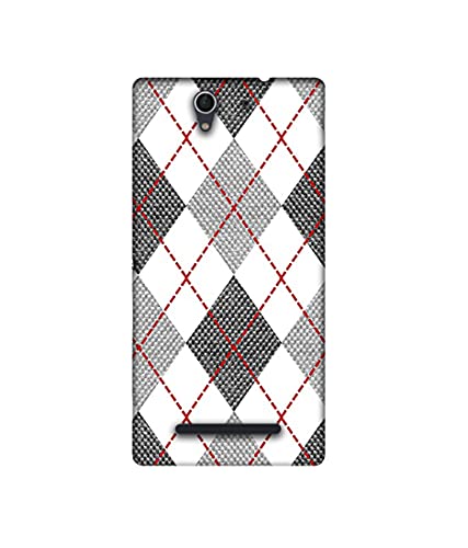 Image of Basic Case for Sony Xperia C3 Dual (Plastic Multicolor)