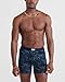 SAXX Underwear Co. Men's Ultra Super Soft Boxer Brief Fly, Basin Camo-Navy, Medium