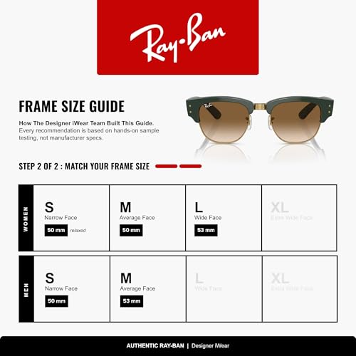 Image of Ray-Ban RB0316S Mega Clubmaster Square Sunglasses for Men for Women