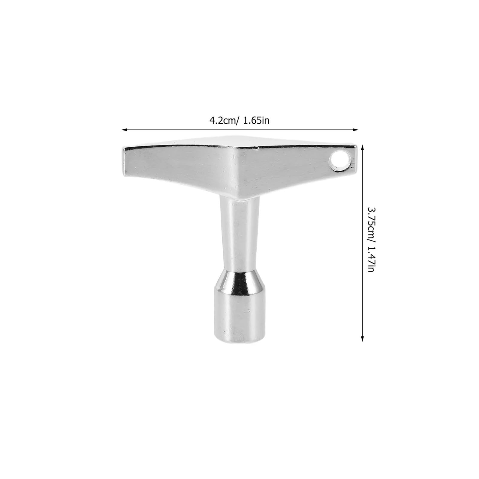 Kit De Clés De Tambour 5 Pièces, Vis À Cosses Argentées