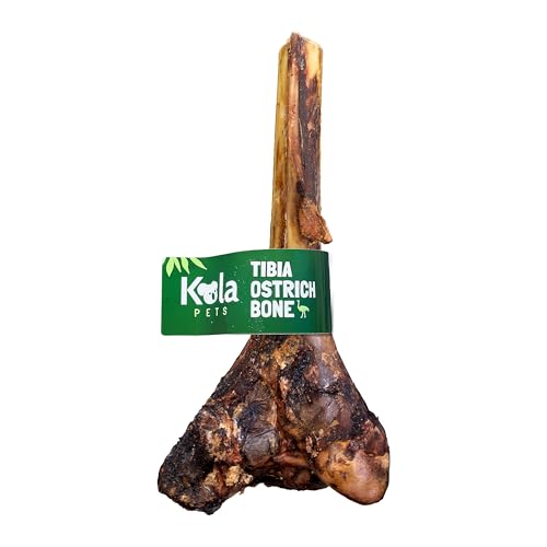 Ostrich Bones For Dogs Tibia Long-Lasting Dog Chew For Large Dogs