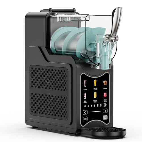 88-OZ Slushy Maker Machine for Home & Commercial Use, No Ice Needed, Adjustable Thickness, Frozen Drink Machine for Smoothies, Milkshakes, Frappés &