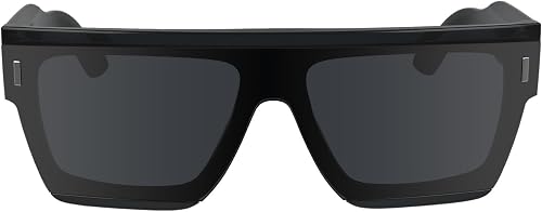 Calvin Klein Unisex Adult Sunglasses CK24502S - Slate Grey with Solid Grey Lens