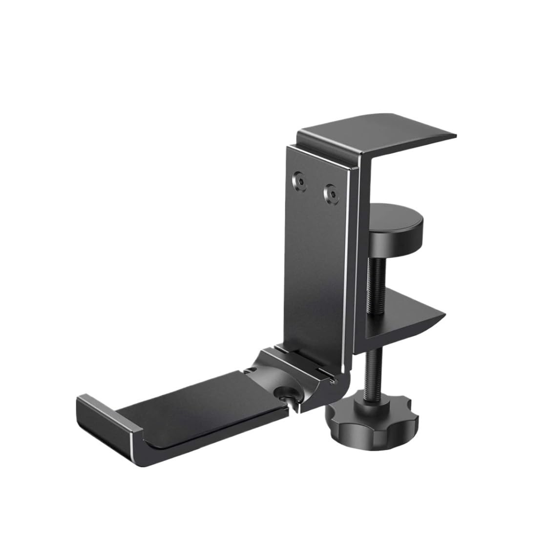 Supporto for cuffie for PC con gancio regolabile e morsetto for braccio