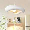 ENXING 60cm Modern Chandelier Japanese Wabi-sabi Style Pendant Ceilings Lamp Creative Hanging Lighting Height Adjustable E26 Base for Kitchen Dining Room Living Room bar Lights (Bulb not Included)