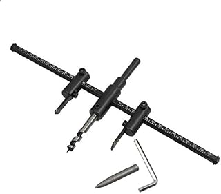 120/200/300mm Adjustable Circle Hole Saw Cutter Drill Bit (300mm)