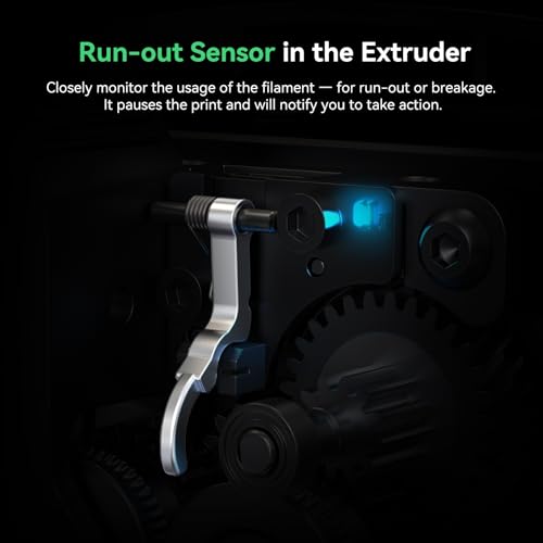 Creality Hi Combo 3D-Drucker mit intelligentem CFS, Mehrfarben 3D Druck, 500mm/s & 12.000mm/s² Druckgeschwindigkeit, Auto-Leveling, mit Kamera & Filamentsensor, 260×260×300 mm – Bild 6