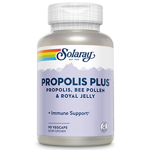 Image of SOLARAY Propolis Plus - Immune Support Supplement, 90 VegCaps