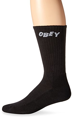 Obey Young Men’s JUMBLED SOCKS Sockshosiery, black, ONE SIZE