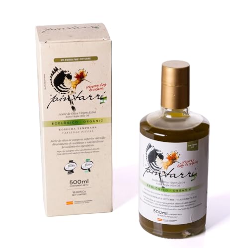 Pintarré | Aceite de Oliva Virgen Extra Sin Filtrar BIO Cosecha Temprana Octubre - Estuche 500 ml.