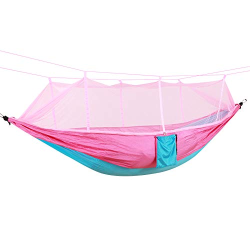 Hamac de camping nylon portable léger de randonnée et extérieur avec sangles - 2
