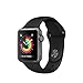 Apple Smart Watch 38mm Watch Series 3 - GPS - Space Gray Aluminum Case with Black Sport Band (OLD MODEL)