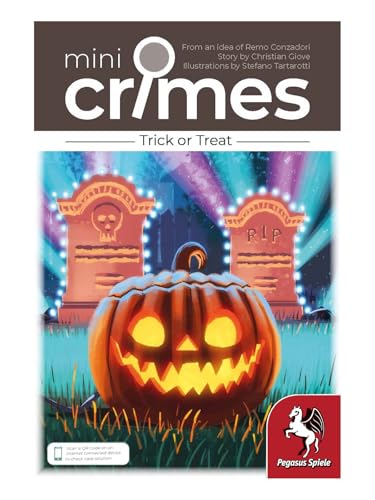 Pegasus Spiele Mini-Crimes: Trick or Treat Mystery Game miniatura 1