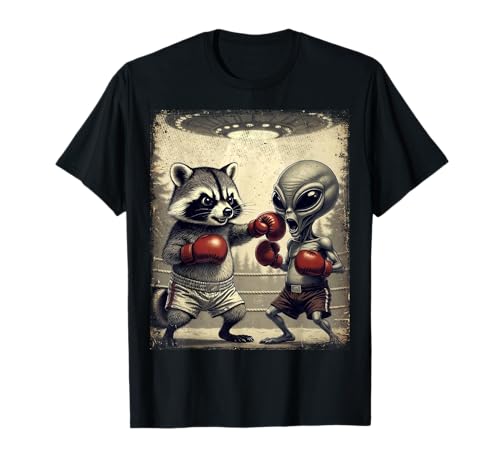 Waschbär Raccoon lustiges Kult T-Shirt
