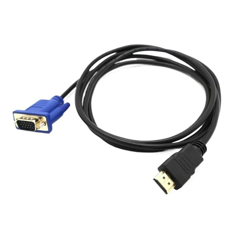 Cavo HDMI da 1,8 m a VGA 1080P HD con cavo adattatore audio (1,5 m)