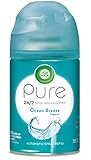Air Wick Pure Freshmatic Refill Automatic Spray, Ocean Breeze, 1ct, Air Freshener, Essential Oil, Odor Neutralization, Packaging May Vary, 5.89 Ounce