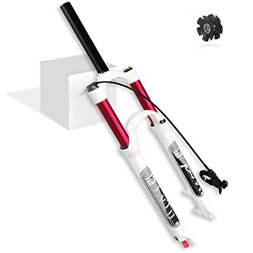 LvTu MTB Fahrrad Luft Vorderrad Gabel 26 27.5 29 Zoll, Ultraleicht...