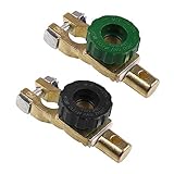 Dieser batterie hauptschalter ist sehr einfach zu bedienen. Einfaches drehen am Grünen Schalter ermöglicht das Abklemmen der Batterie trennschalter schnell und sicher