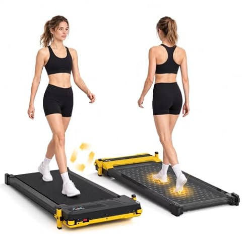 THERUN 5% Dual-sided Incline Massage Walking Pad, 330lbs weight capacity — $118.96 (15% off)