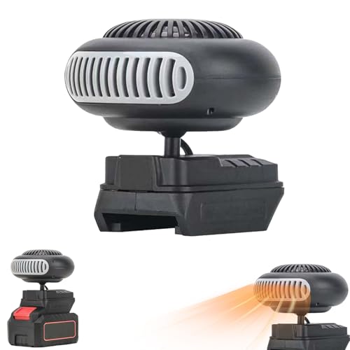 Rechargeable Heater, Battery Powered Heater, Wireless Portable Car Heaters, Battery Operated Heaters For Car Camping And Indoor Outdoor (5-cell battery)