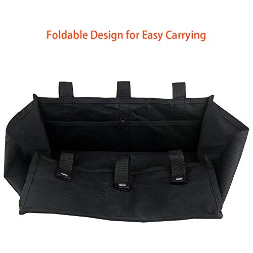 image for ZipSeven Rollator Storage Under Seat Bag Folding Underseat Walker Pouc