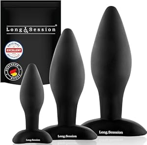 Long.Session Analplug Set in drei Größen