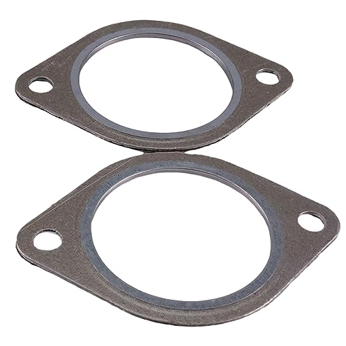 Image of DVPARTS 2PK Pipe Flange Gasket Seal kit 18307589343 18-30-7-553-603 18307553603 Compatible with N54 Engine, E60 E71 E82 E88