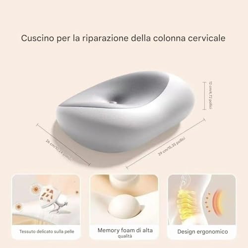 Soutien cervical ergonomique mousse mémoire design robuste doux