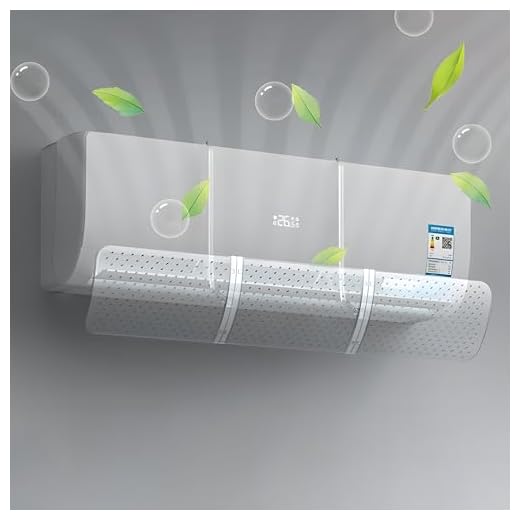 Universal Deflector Aire Acondicionado, Deflector de Viento de Aire Acondicionado Deflector retráctil de Salida del, Aire Acondicionado Anti-soplado Directo (Transparencia)