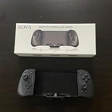 KOVA Joysticks Controller Wired for Switch with LED Lights, Enhanced Bursts