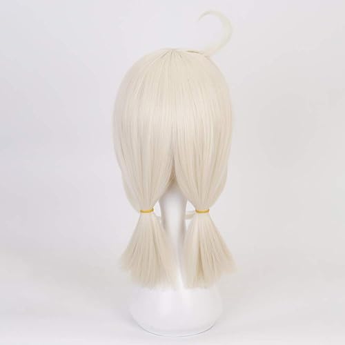 Vista 156 de Peluca Lumine, Genshin Impact Lumine Cosplay peluca con gorra de peluca
