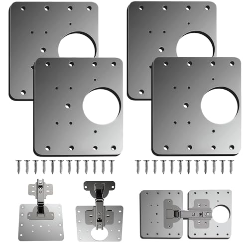 Placa Reparación Bisagra,4...