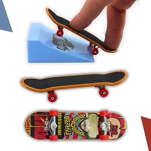Skate de Dedo, Mini Skate, Skate de Dedo com Rampa, Skate Dedo