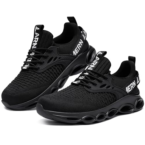 LARNMERN Zapatos de Seguridad para Hombre Zapatillas de Seguridad Calzado de...