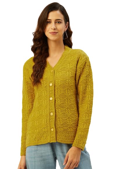 modeve Women's Long Sleeve Self-Design Winter Sweaters - Stylish and Warmth||Winterwear||-picture-44