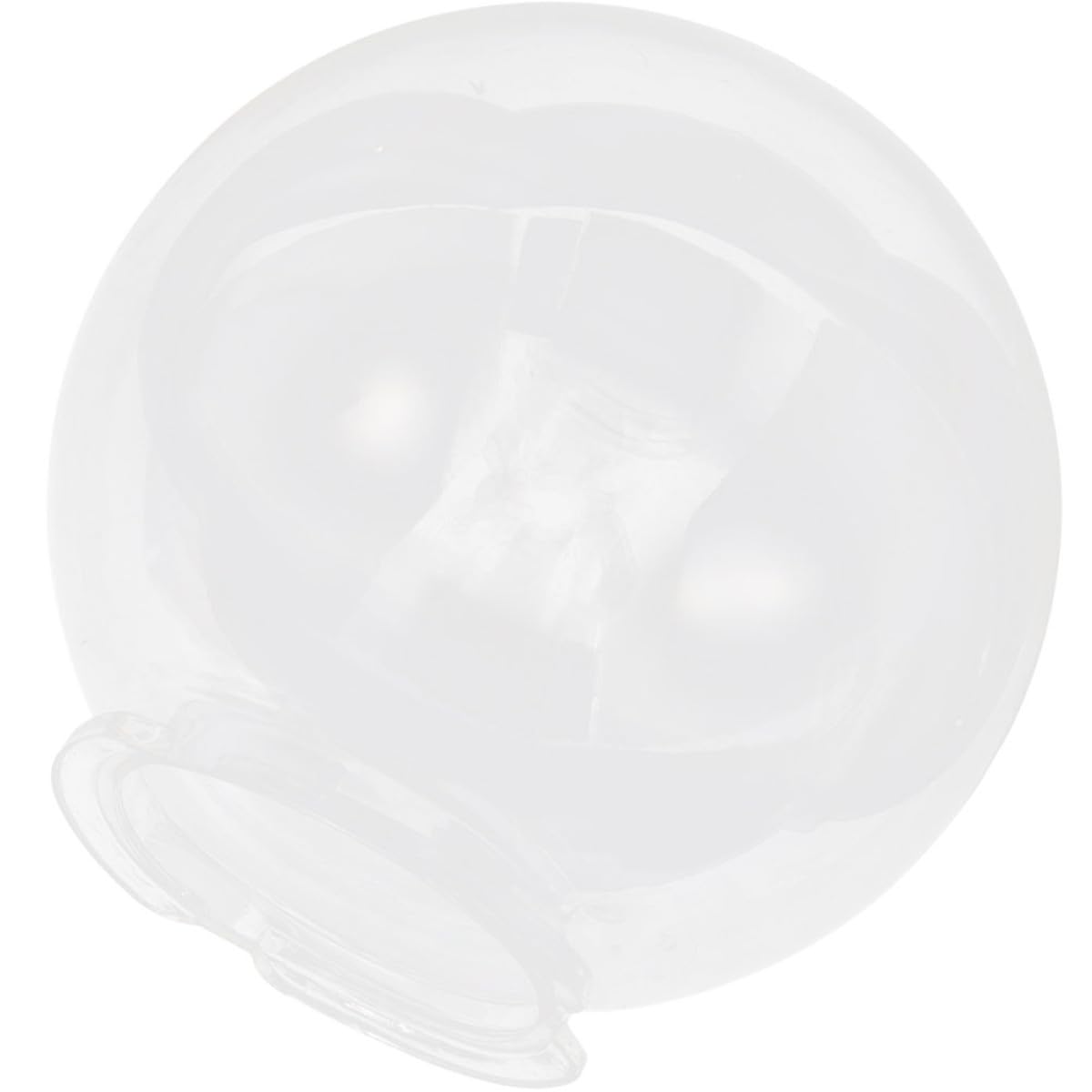 Beavorty Lampada Esterno Sfera in Plastico, Globo per Lampione Esterno, Protegge Lampadine e Decora Giardini e Cortili, Copertura per Lampione