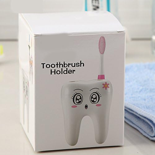 Miniatura 9 de Lindo Dibujos Animados 4 Agujero Cepillo De Dientes Soporte Soporte Estante Baño Dientes Para Niños