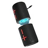 Design 2 en 1 : ce haut-parleur compatible Bluetooth dispose d'un design innovant divisé, permettant aux utilisateurs de combiner ou de séparer librement des unités selon leurs besoins