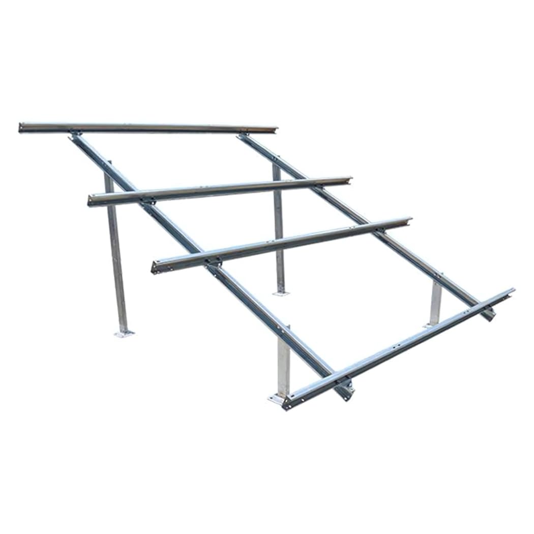 Solarware Solar Panel Roof-top Stand Structure Kit (for 6 Panels; Max Upto 650W Size)-image-30